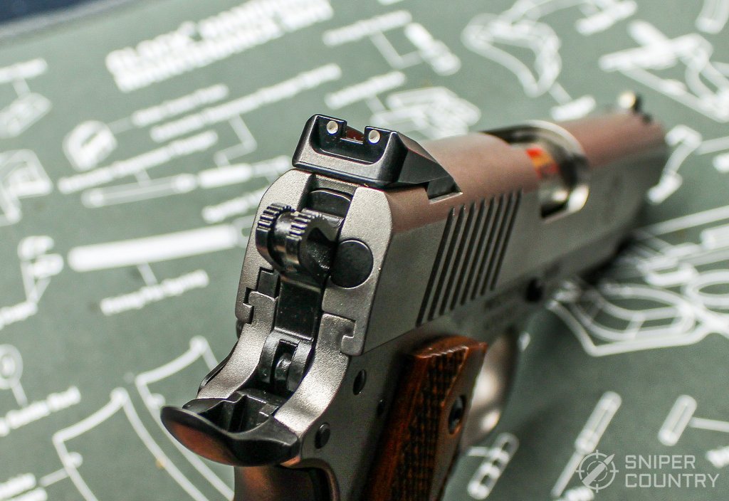 Ruger SR1911 Commander rear sight