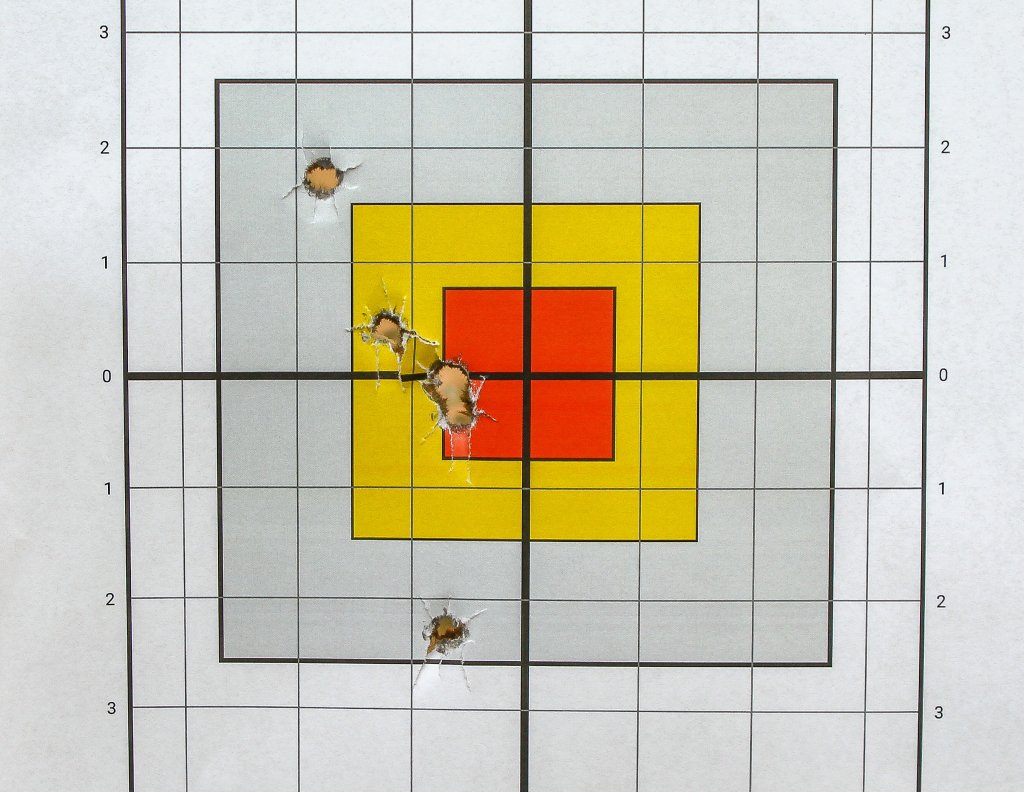 target shot with 230RN