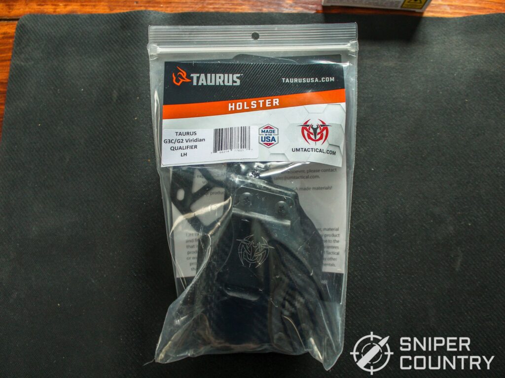 Taurus G3c Holster in Bag