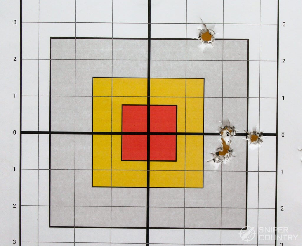 target shot with 230-RN