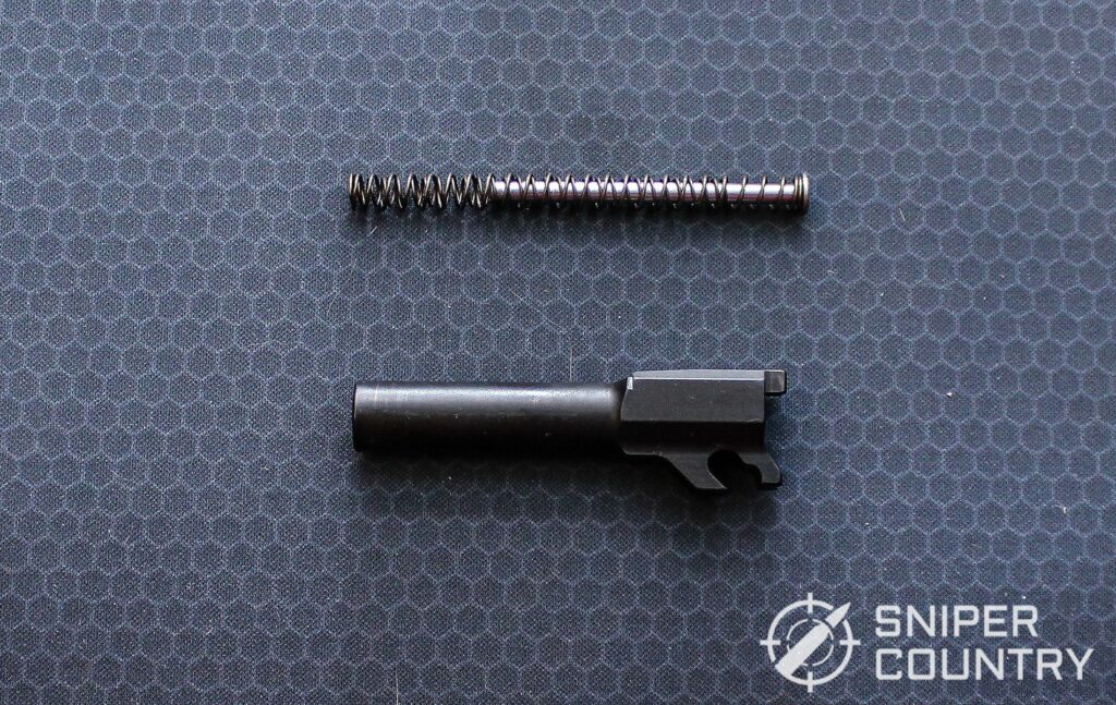 Smith and Wesson Bodyguard 380 barrel recoil spring