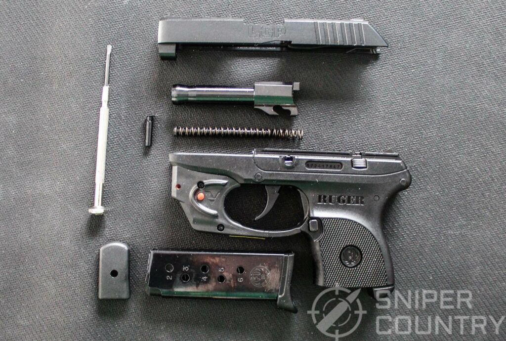 Ruger LCP Field Stripped