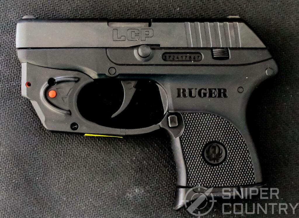 Ruger LCP gun left