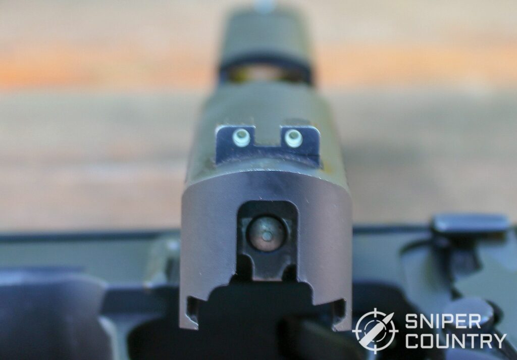 Sig P220 rear sight