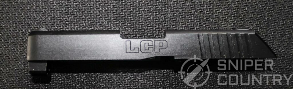 Ruger LCP Slide Engraving