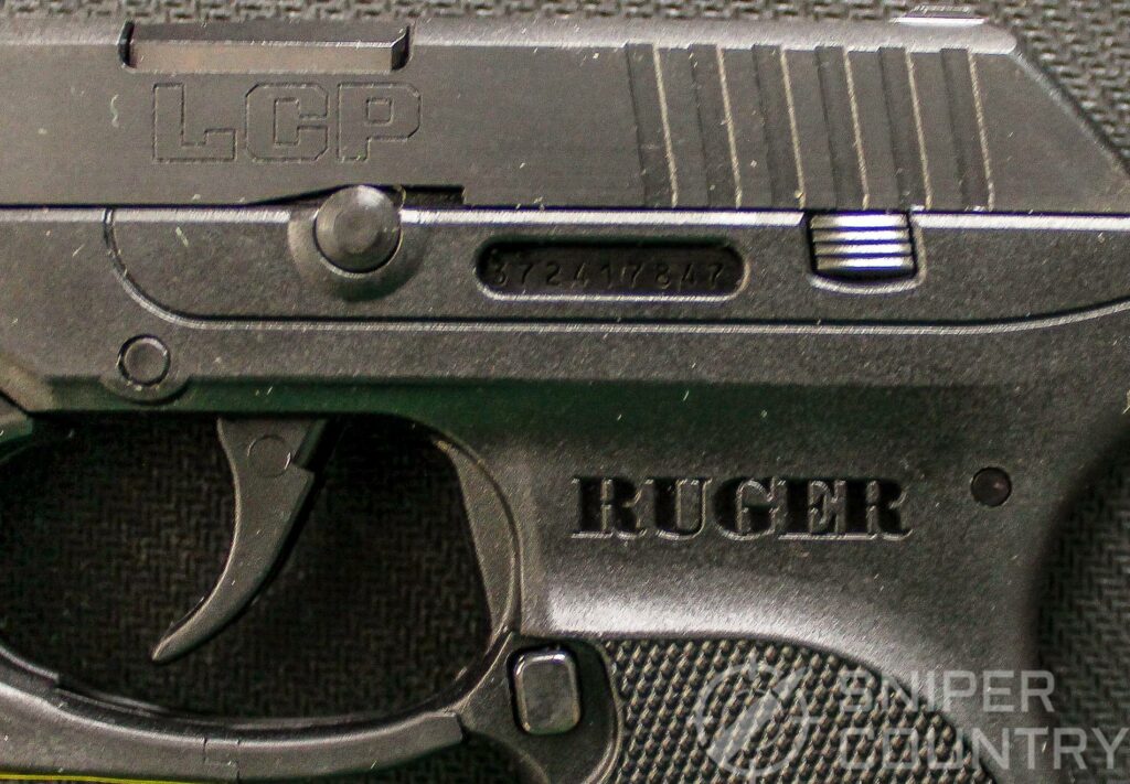 Ruger LCP Takedown Pin Slide Stop