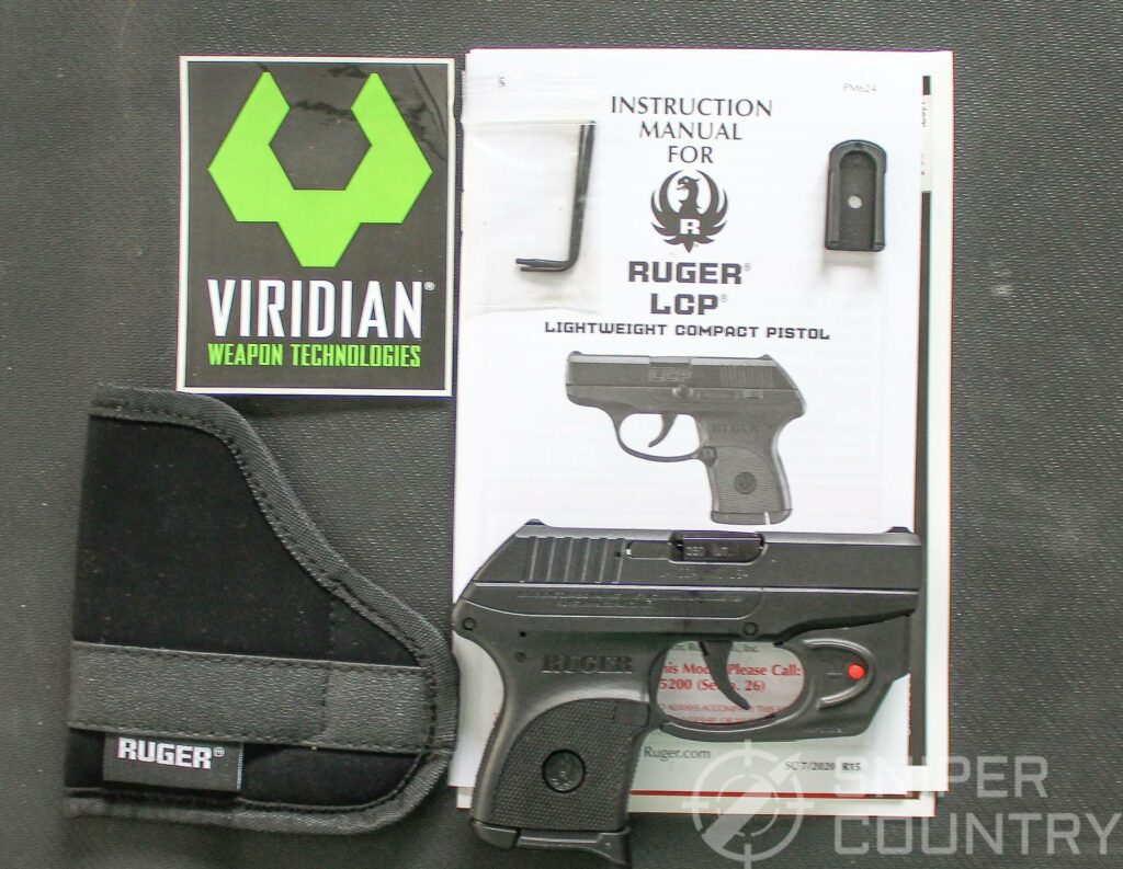 Ruger LCP - what's in the box?