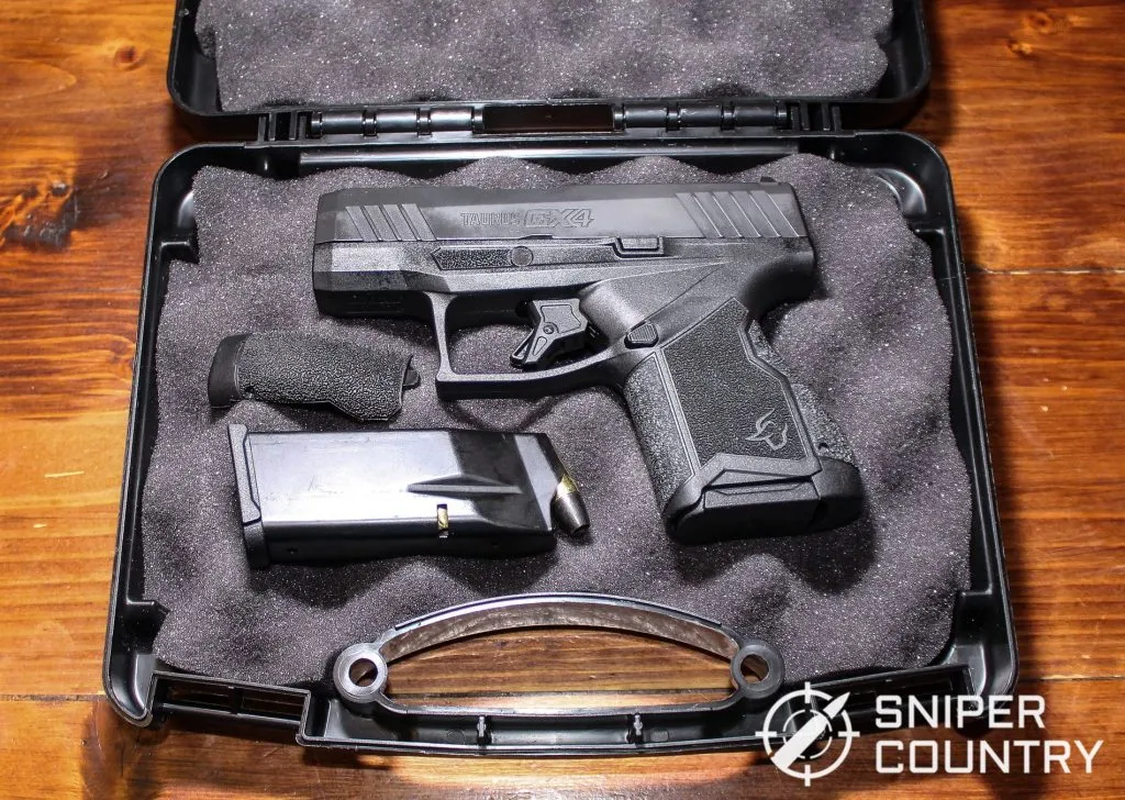 Taurus G4X gun in case