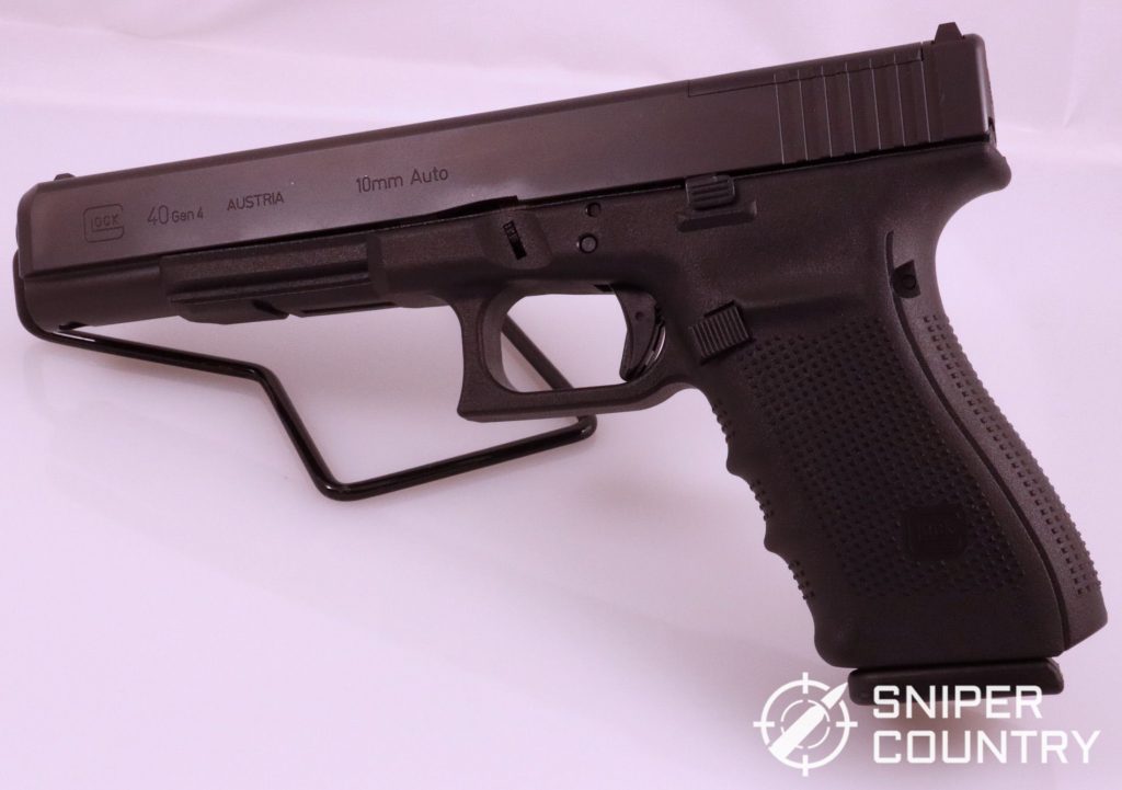 The Glock 40 Gen 4 MOS. The big Austrianâ€™s style is take-it-or-leave-it, but this gun packs a serious punch.