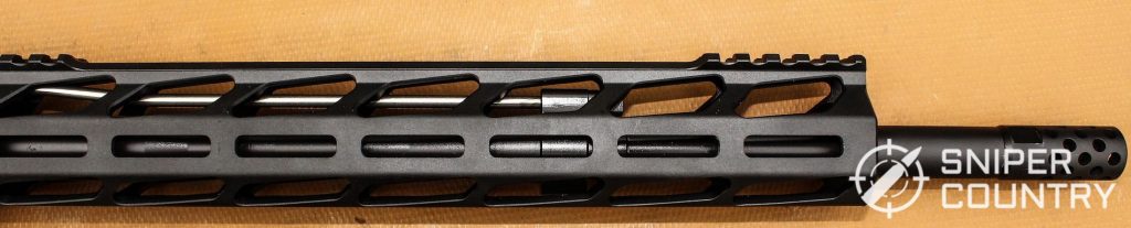 Ruger MPR handguard close up