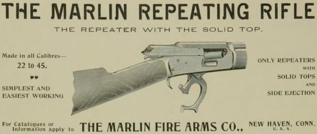 Marlin Repeating Rifle historical ad