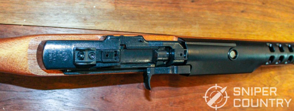 Ruger Mini-14 top of receiver