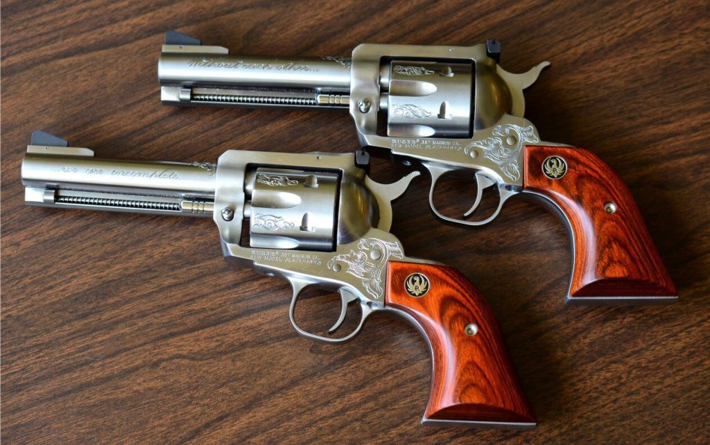 12 Best .357 Magnum Revolvers Ruger Blackhawk (x2)