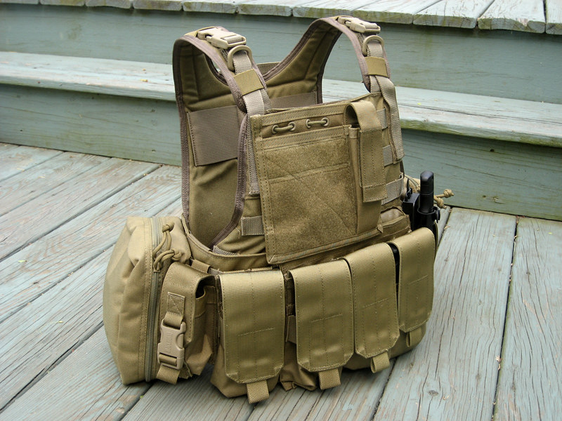 Spiritus Systems LV119 Plate Carrier A photographed plate carrier on a hardwood floor