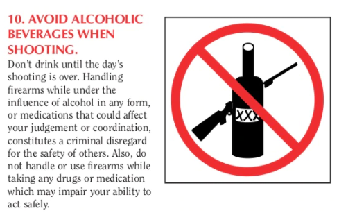 Best Concealed Carry Guns Avoid Alcoholic Beverages When Shooting