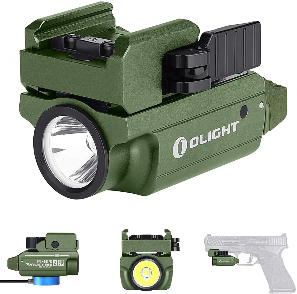 Olight PL-Mini 2 Valkyrie 600 Lumens CW LED Tactical Flashlight for Taurus G2C