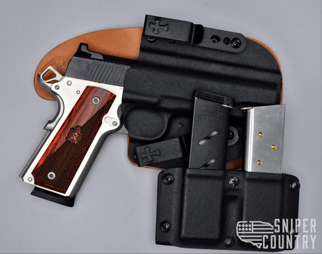 Springfield Ronin 1911 in a concealed holster