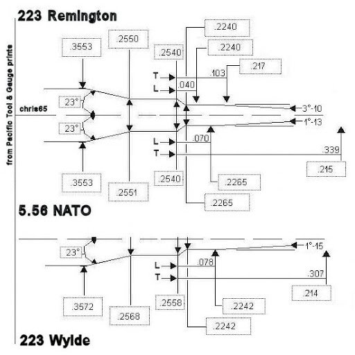 best 5.56 ammo 223 Wylde vs 55 NATO