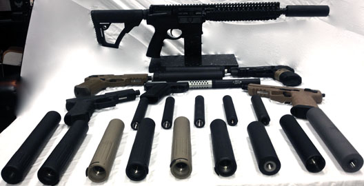 Different types of suppressors