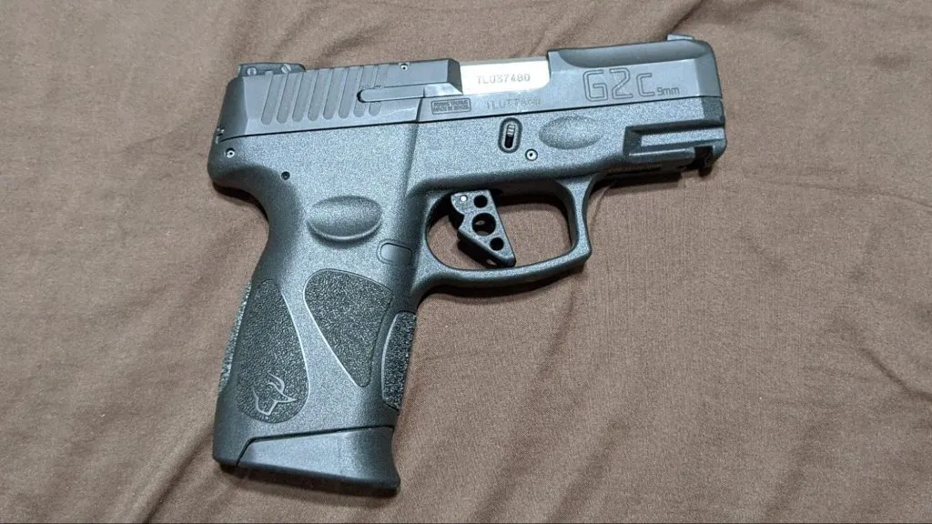 Taurus G2C with Keep Tinkering trigger installed
