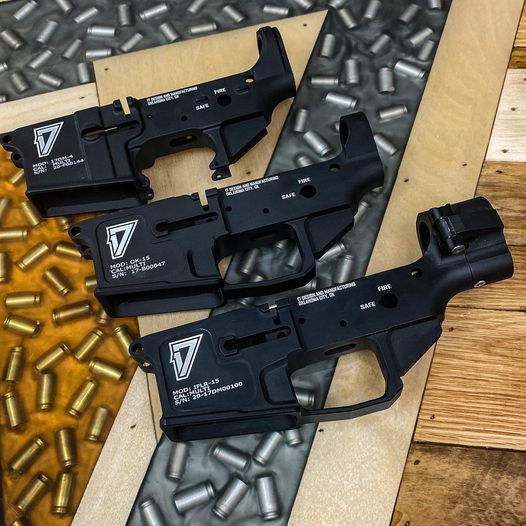 17 Design & Manufacturing (top to bottom) Mil-Standard Forged, Billet, and IFLR-15 Stripped Lowers