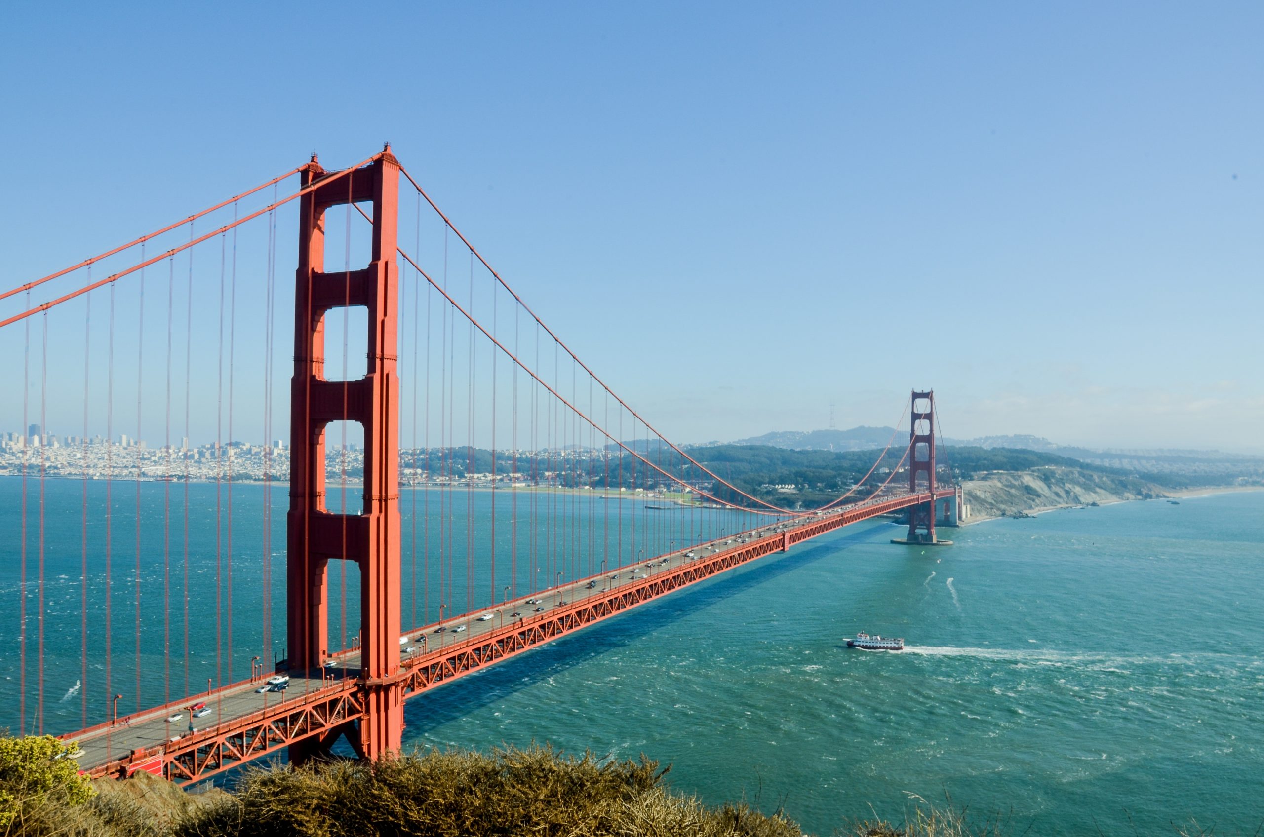 pexels-pixabay-208745 -- golden gate bridge -- free image